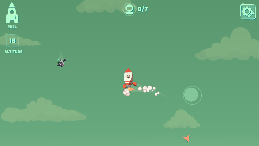 Mars dunes: tiny wings mission - Astronaut rescue screenshot
